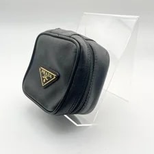 Prada Small Holder Wallet Triangle Logo From Japan 4
