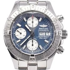 Breitling — Breitling A13340 Super Ocean Automatic Blue Dial Chronograph — Watch — resale