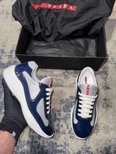 Prada — Prada Americas Cup Man 4E3400 ASZ F0FJT Vnds Authentic OG All! 7.5M — Sneaker — resale