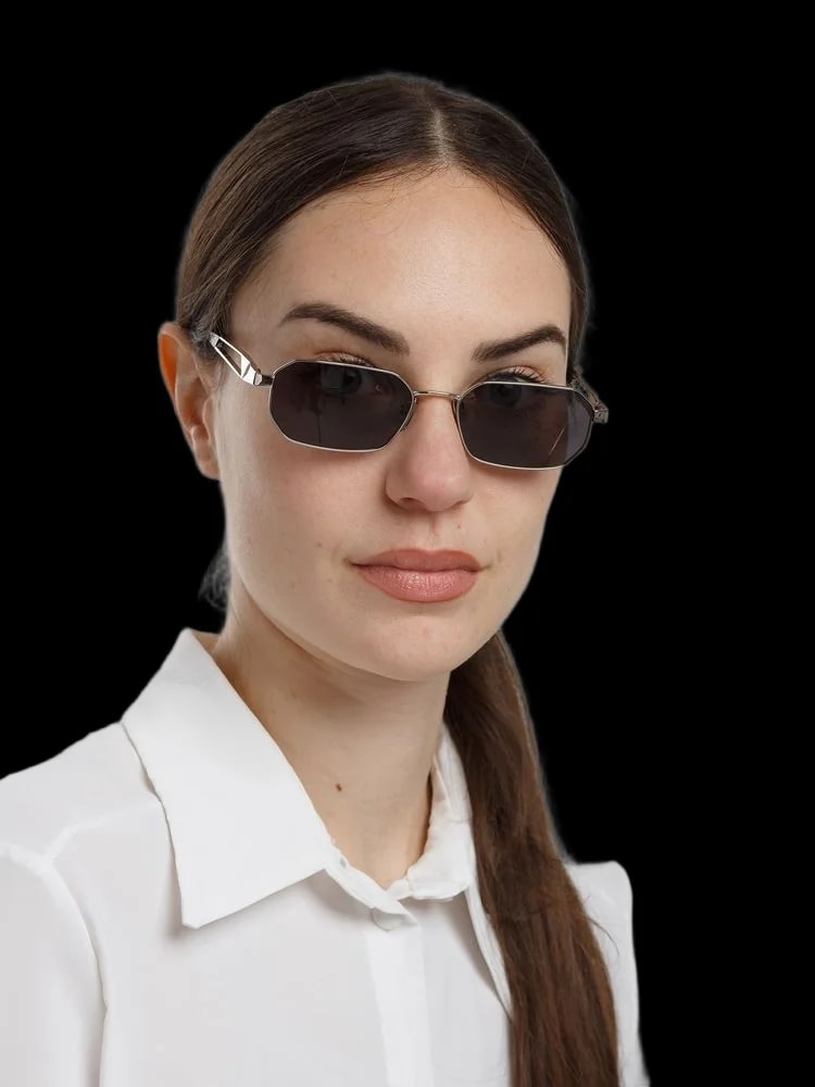 Hickmann Hi3248 Metal Rectangle Frame Sunglasses — 3