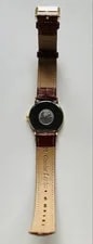 Omega Gold Leather With New Battery From Japan 3
