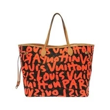 Authentic Louis Vuitton Graffiti (Stephen Sprouse) Neverfull M93... 2