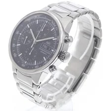 IWC — IWC Portugieser Chronograph IW370708 40mm SS Black #C19188 — Watch — resale