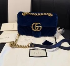 Gucci — Gucci GG Marmont Matelasse Chain Flap — Handbag — resale