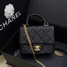 Chanel — Chanel Top Handle Flap Crossbody Duty Paid — Handbag — resale