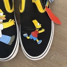 Vans Simpsons X Homer Bart 9.5 11 New With Box 3