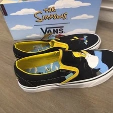 Vans Simpsons X Homer Bart 9.5 11 New With Box 4