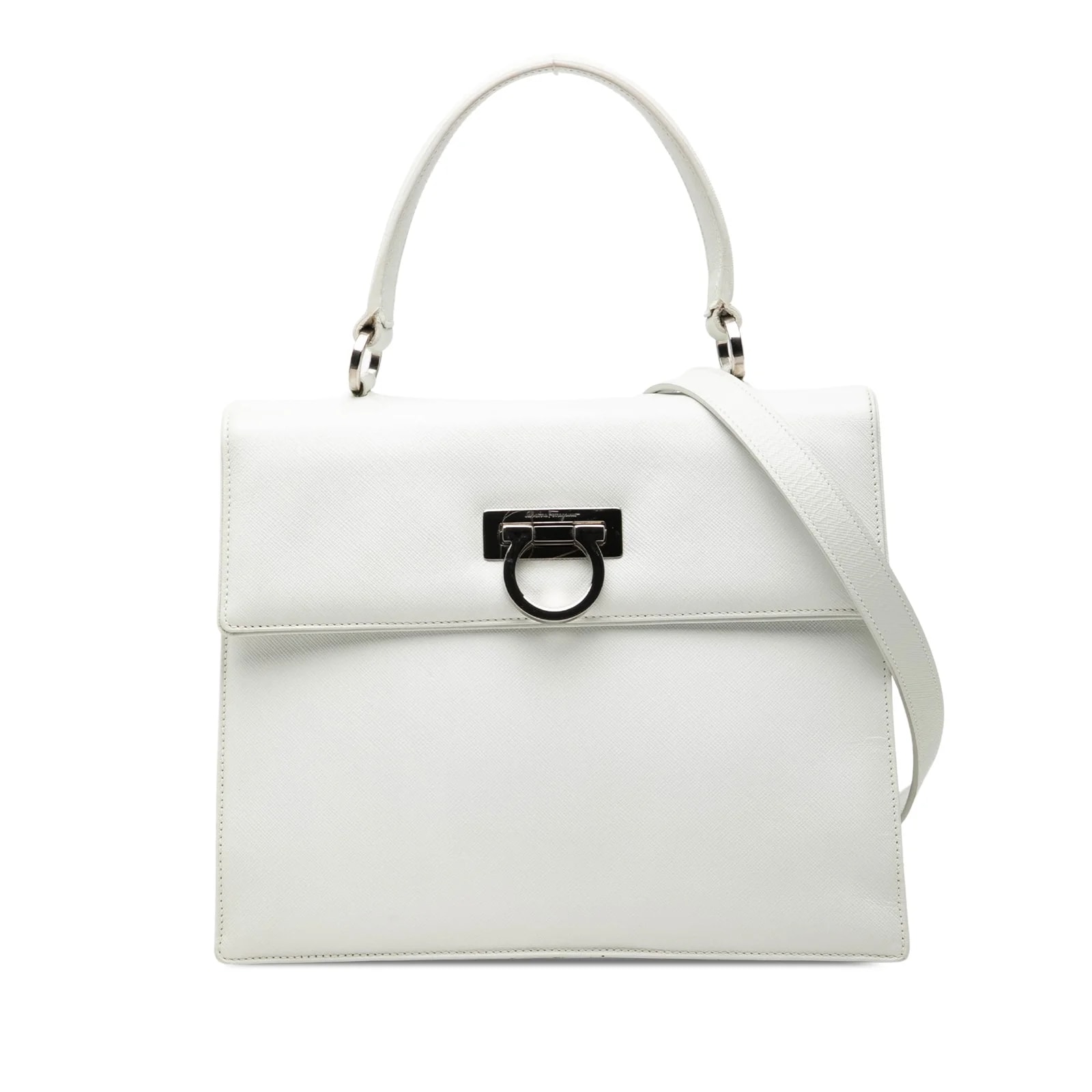 Ferragamo — Gancini Satchel — Handbag — resale