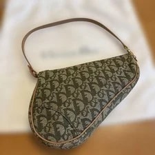 Dior — Excellent Condition Dior Trotter Saddle With Storage — Handbag — resale
