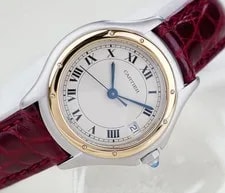 Cartier Panthère Panthere Cougar Two-Tone Roman Date SM 27mm Quartz SS 2