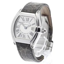 Cartier — Cartier Roadster SM W62016V3 31mm SS Silver #C7489 — Watch — resale