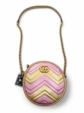 The Gucci Mini GG Marmont Round and 2