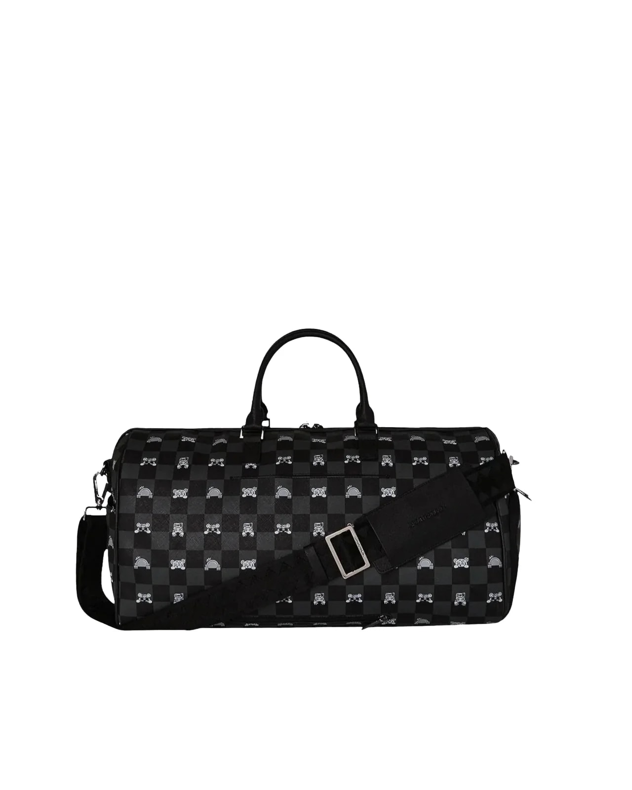 Sprayground Peeking Character Print Duffle — 2