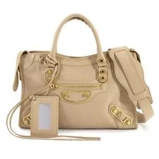 Balenciaga — Balenciaga Metallic Edge City Hand 432831 90316584 — Handbag — resale