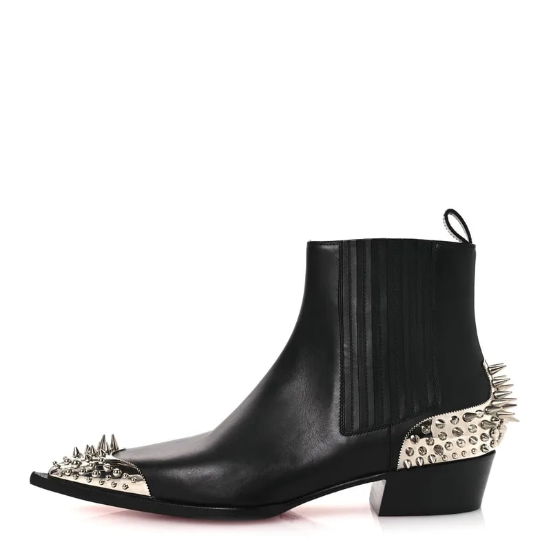 Christian Louboutin — Spiked Chelviss Meteor Ankle 43 — Designer Shoe — resale