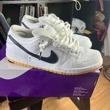 Nike SB Dunk Gum Bottom Skate Shoes Box US 3