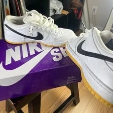 Nike SB Dunk Gum Bottom Skate Shoes Box US 4