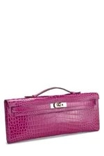 Hermès Porosus Kelly Cut 2