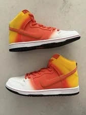 Size 15 Nike SB Dunk High Pro Halloween Sweet Tooth Candy Corn FN5107-700 NEW 2