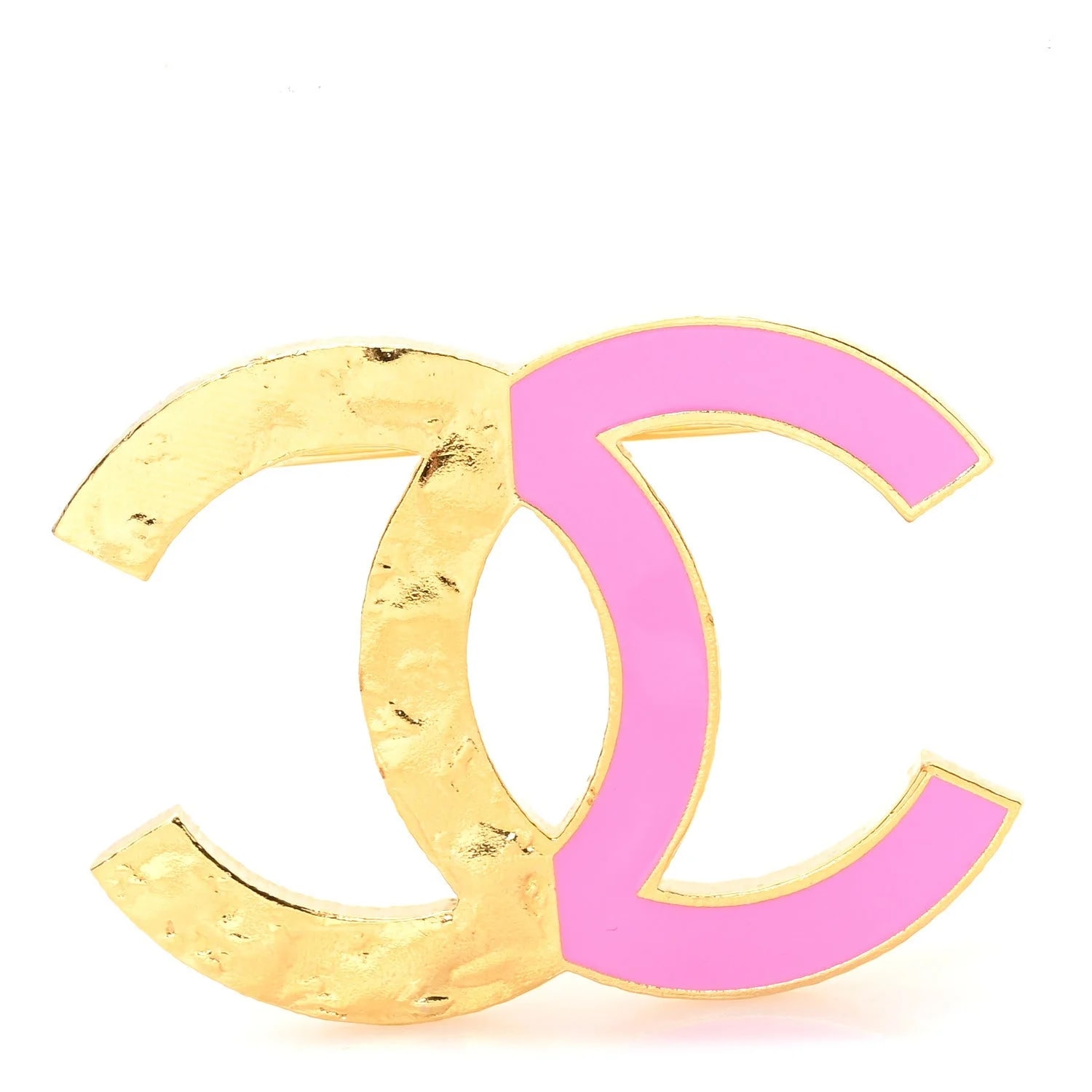 Chanel — Enamel CC Large Brooch — Accessory — resale