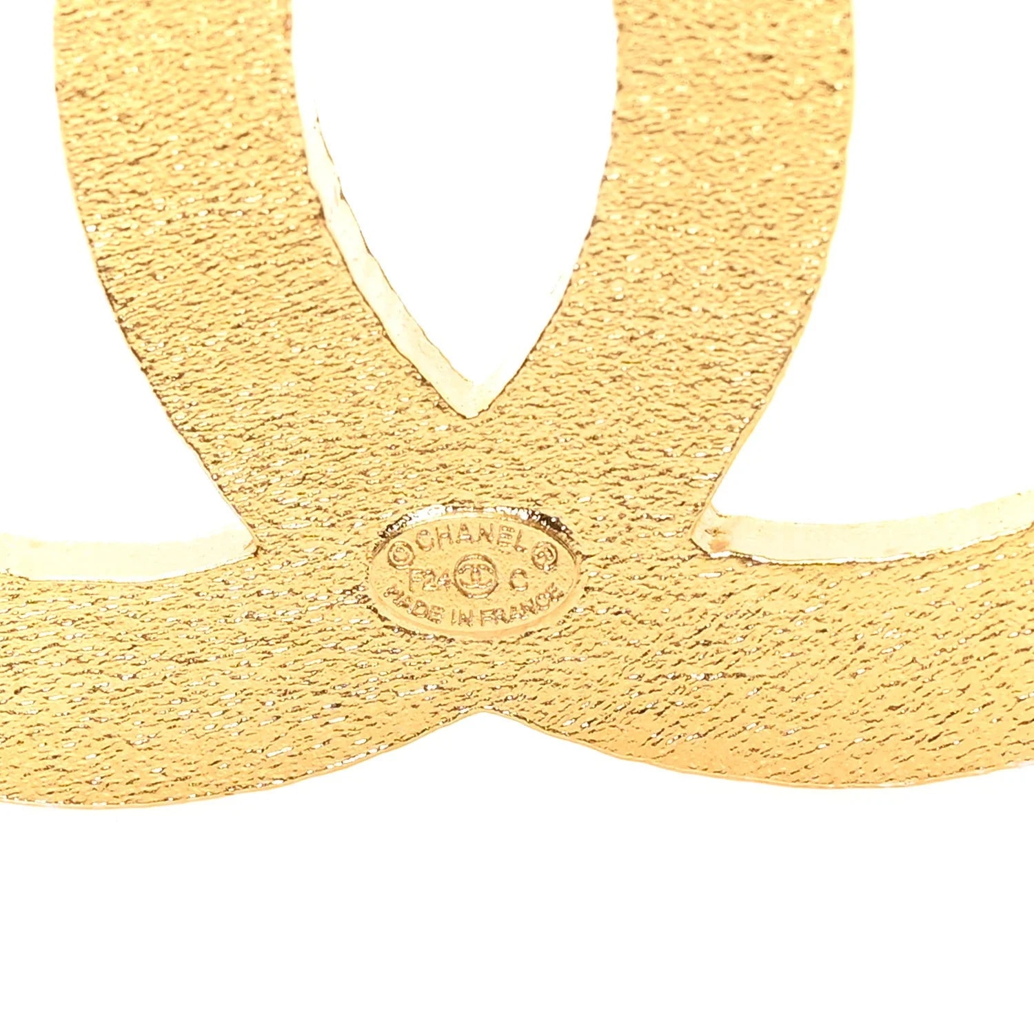 Enamel CC Large Brooch 3