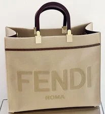 Fendi Sunshine MM Top Handle Crossbody 2