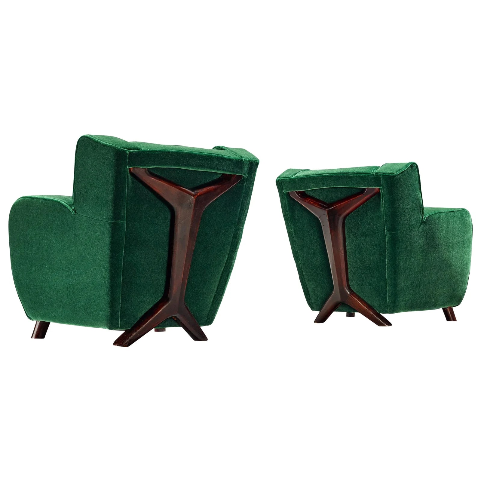 Pair of Mid-Century Modern Lounge in By Pierre Frey 2