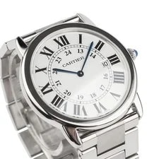 Cartier Long Cuban Solo Quartz Steel 36MM 37207 156938626 2