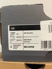 Size 7.5 - New Balance 550 2