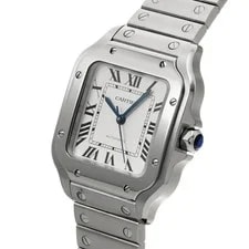 Cartier Santos WSSA0029 ( 4075) 42mm Stainless Steel Silver #WW10933 2