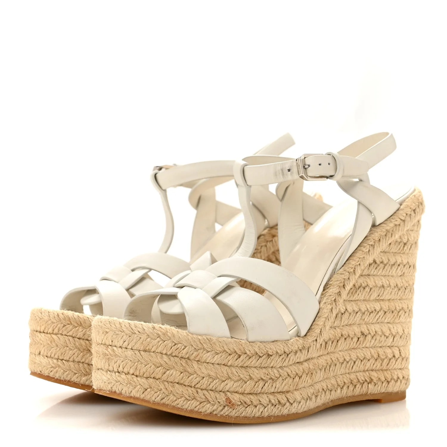 Tribute 95 Platform Espadrille Wedge 36 Porcellana 4