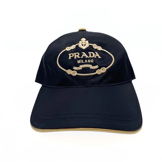 Prada Embroidered Cap 4