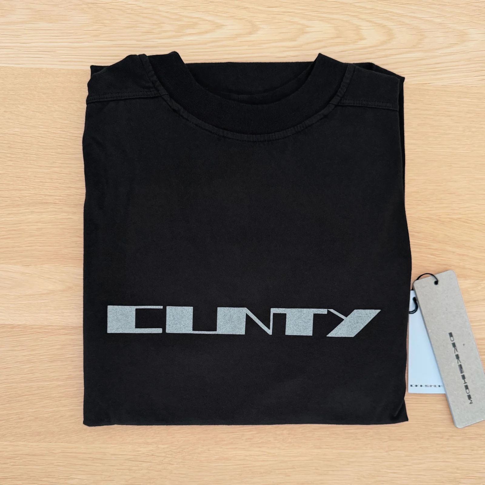 Rick Owens DRKSHDW — Rick Owens Drkshdw C*nty Tarp T — streetwear — resale