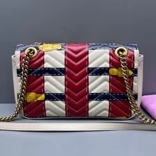 Gucci GG Marmont Print Chevron 2