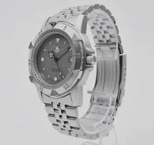【Near 】Tag Heuer 959.706G Professional 200M Quartz Gray Dial Date 3