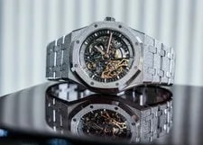 Audemars Piguet Royal Oak 41MM Double Balance Wheel Openworked Gold 15407BC 2