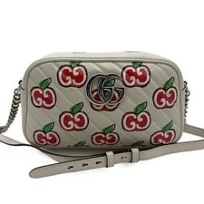 Gucci — Gucci GG Marmont Apple Print Small 447632 — Handbag — resale