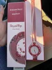Swatch — Swatch X AP Royal Pop Audemars Piguet Otto Rosso ⌚️ Receipt, Warranty & Bag — Watch — resale