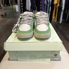 ’S Sz 10 - Off-white Vulcanized 5.0 Low Top Dead Stock 3