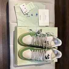 ’S Sz 10 - Off-white Vulcanized 5.0 Low Top Dead Stock 4