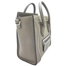 Celine Luggage Shopper Greige 2WAY Sil 3