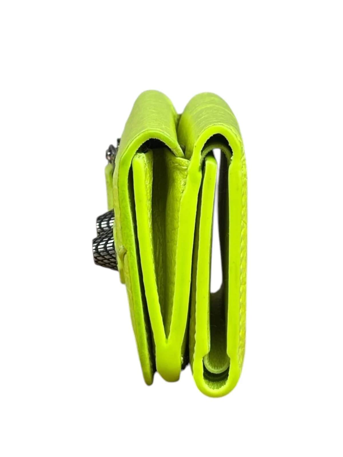 Balenciaga Fluo Cash Trifold Mini Wallet 3