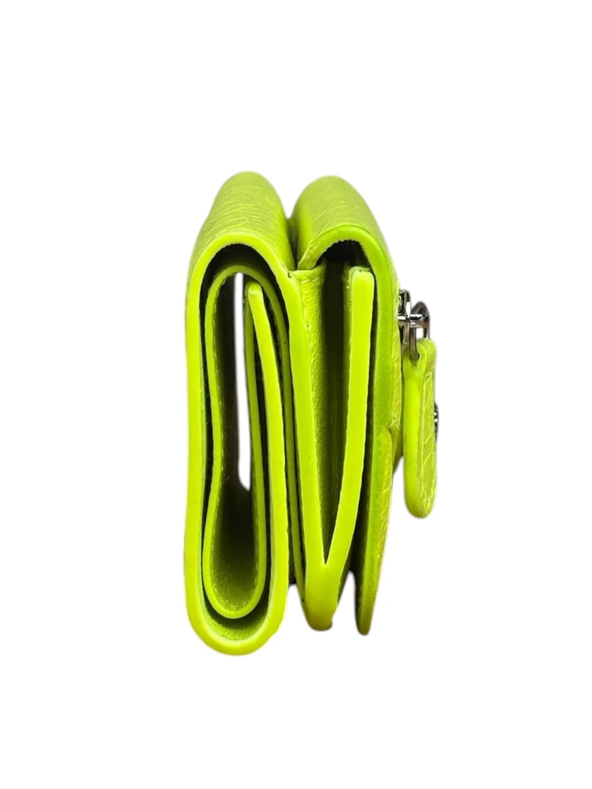 Balenciaga Fluo Cash Trifold Mini Wallet 4