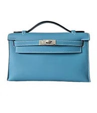 Hermès — Hermes Kelly Pochette Jean Palladium Hardware K Stamp — Handbag — resale