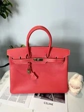 Hermès — Hermes Birkin 35 GHW Square P Auth — Handbag — resale