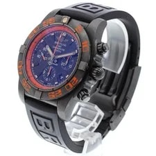 Breitling MB0111 Chronomat 44 Raven Chronograph Date Automatic Black 3