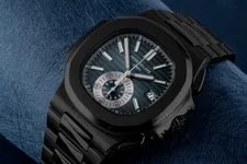 Patek Philippe Nautilus 5980/1A Black DLC ‘Stealth’ Blue Dial Chronograph 3
