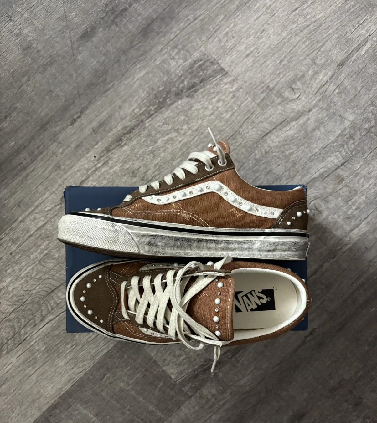 Pearlized Vans 2