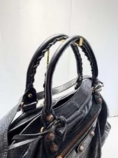 Balenciaga Classic City Motorcycle With Mirror – Authe 4