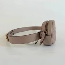 Gucci Matelassé GG Marmont Belt Small Antique HW 3
